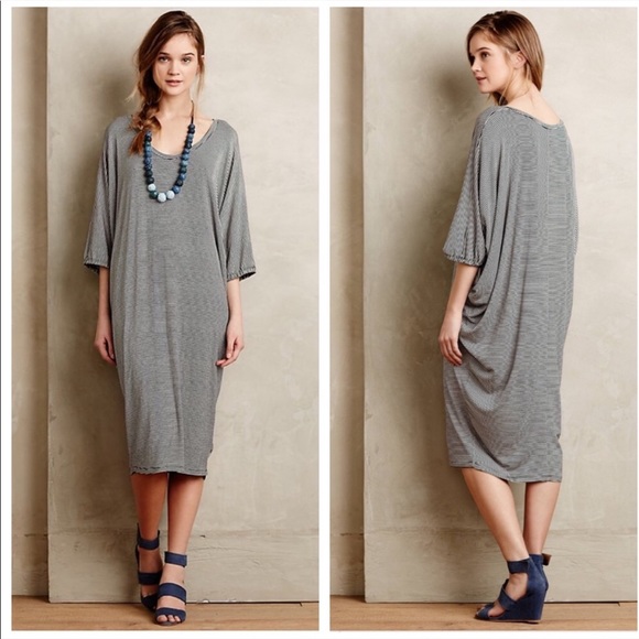 Erin Kleinberg Dresses & Skirts - Erin Kleinberg Striped Moku Tee Dress